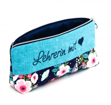 Preview: Mäppchen, Stiftemäppchen Lehrerin mit ❤